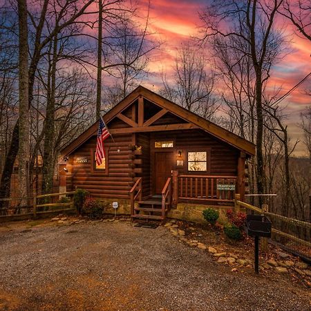 Log Cabin, Hot Tub, Fireplace, Pool Table & Views! Sevierville Eksteriør billede